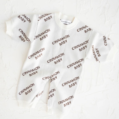 Knitted Logo Suit- Coffee