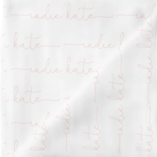 Personalized Baby Name Swaddle Blanket | Dusty Hues