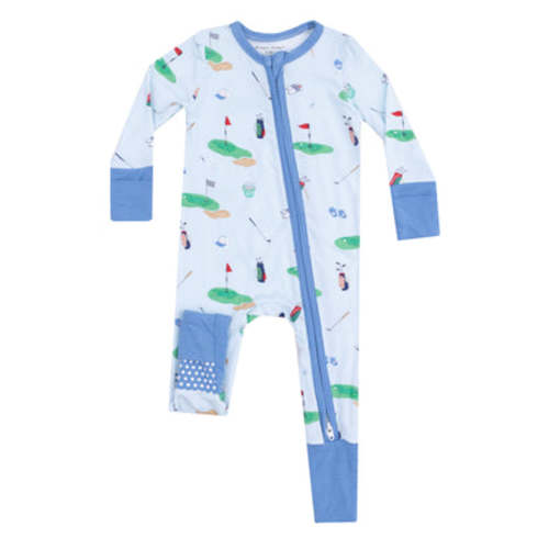 2-Way Zip Romper, Vintage Golf Carts – SpearmintLOVE