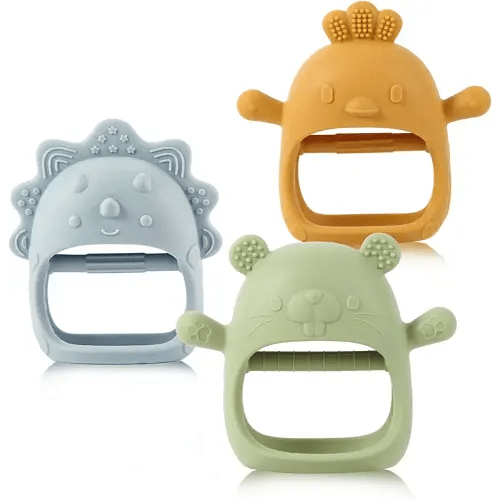 Silicone Baby Teething Toy set