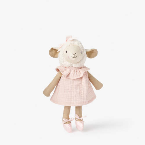 10" Lucy the Lamb Linen Toy Boxed – Elegant Baby