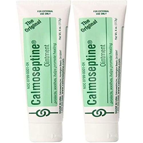 Calmoseptine Ointment by Calmoseptine, 4 Ounce (Pack of 2)