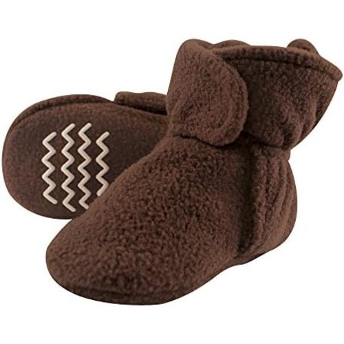Hudson Baby Unisex-Child Cozy Fleece Booties Winter Accessory Set