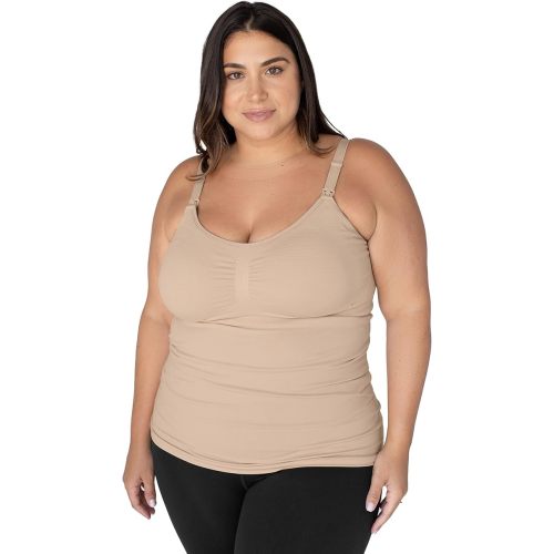 Kindred Bravely Sublime Pumping & Nursing Tank Tops, Hands Free, Adjustable Pumping Bra with Easy Clip for All Breast Pumps