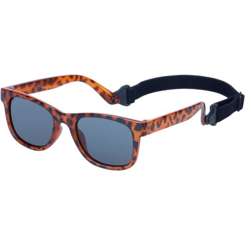 COCOSAND Baby Sunglasses with Strap Polarized Flexible Square UV400 for Infant Toddler Boys Girls Age 0-24 Months