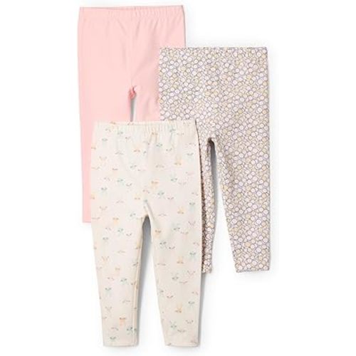 Amazon Essentials x Sofia Grainge Unisex Toddlers and Babies' Legging, Pack of 3