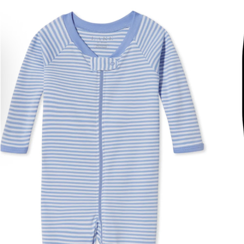 LAKE | Baby | Pima Cotton Pajamas | Hydrangea Baby Sleeper