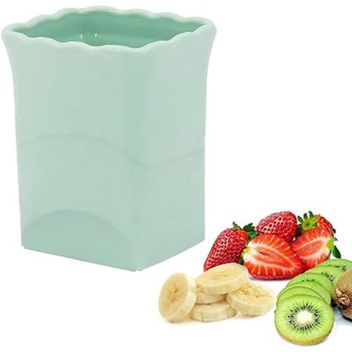 Strawberry Slicer:Fruit Slicer Cup for Strawberry Egg Banana Mushroom Cucumber Kiwi and Veggie Salad Speed Cutter the Kitchen Gadget Tool (1pcs)