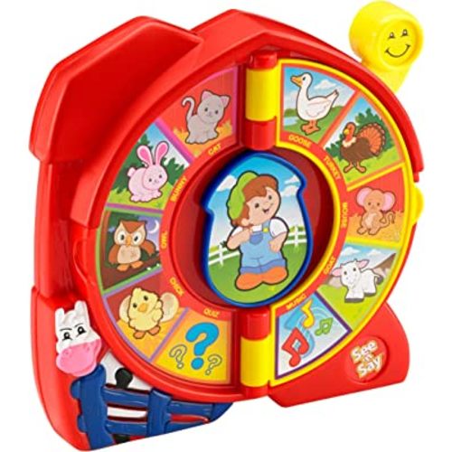 Fisher-Price Little People Toddler Toy See ‘n Say The Farmer Says, Learning Game with Music & Sounds for Kids Ages 18+ Months (Amazon Exclusive)