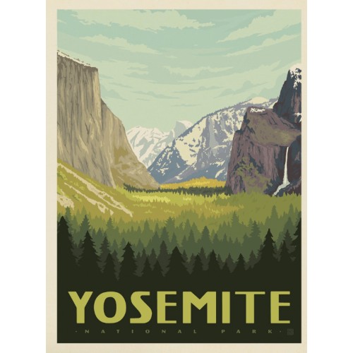 Yosemite National Park: Yosemite Valley (Vertical)
