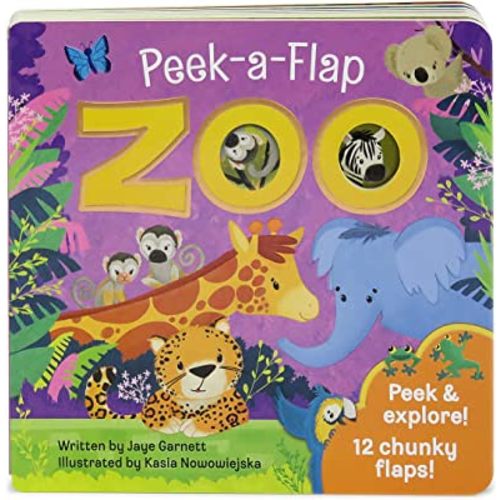 Zoo: Peek-a-Flap Board Book