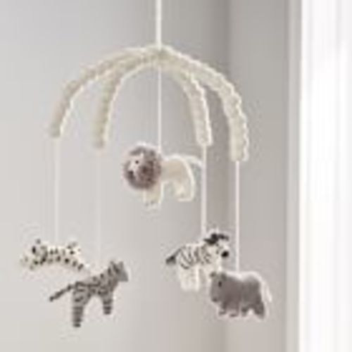Felted Animal Safari Mobile