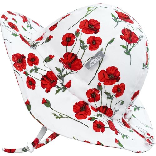 JAN & JUL Adjustable Cotton Floppy Sun-Hat with 50+ UPF Protection