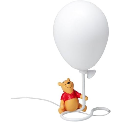 Paladone Winnie The Pooh Ballon Light - Officially Licensed Pooh Bear Lamp for Bedside Table, Mulicoloured Mood Lighting Nursery Decor