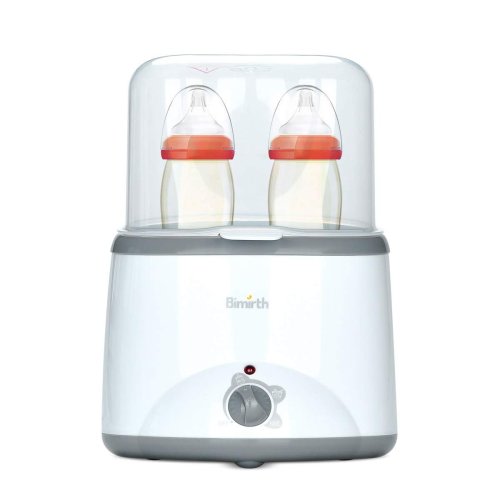 Baby Bottle Warmer Bottle Sterilizer 4-in-1 Smart Bottle Warmer and Baby Food Heater for Breast Milk or Formula with LCD Real-time Display Fast