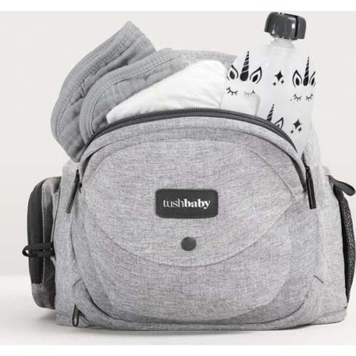 Tushbaby Hip Seat Carrier, Grey