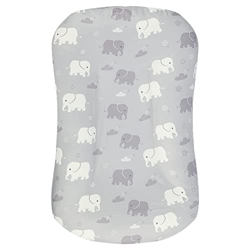Nattou Tembo Elephant Doudou Security Nursery Blanket Soft Baby Lovey  Unisex Lovie Baby Gifts for Newborn Boys and Girls Baby Snuggle Toy Stuffed