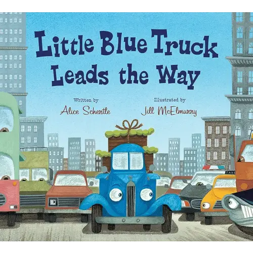 Little Blue Truck Leads the Way Board Book