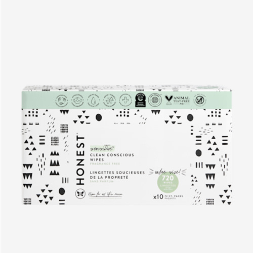 The Honest Company Baby Wipes - Pattern Play, 720 Count