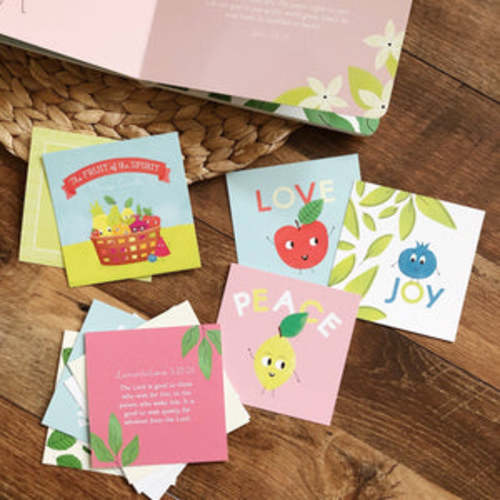 The Fruit of the Spirit Verse Card Set - Children | littlelightcollective