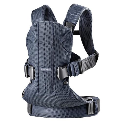 BabyBjörn Baby Carrier One Air, 3D Mesh, Navy Blue, One Size(Pack of 1) - One Size (Pack of 1)