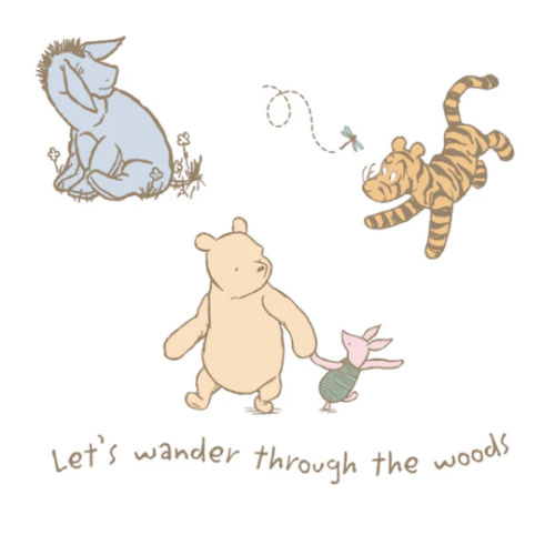 Disney Baby Storytime Pooh Wall Decals / Stickers Winnie the Pooh/Piglet/Tigger/Eeyore – Lambs & Ivy