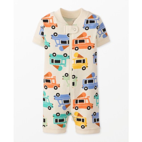 Baby 2-Way Zip Shortie Sleeper