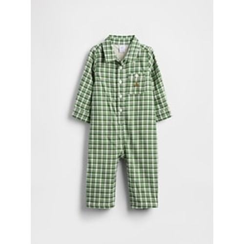 Baby Flannel One-Piece | Gap