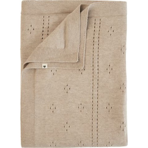 Organic Cotton Pointelle Baby Blanket