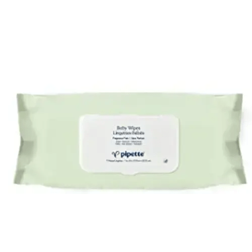 Pipette Baby Wipes - Natural Plant-Derived Fibers | Unscented, Water-Based & Alcohol-Free for Sensitive Skin | Clean, Safe, Gentle | Newborn Essentials Must Haves | 72 Count - 72 Count (Pack of 1)