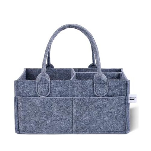 Mr. Pen- Baby Diaper Caddy Organizer, Charcoal Gray, Diaper Organizer, Car Diaper Caddy, Baby Caddy Organizer, Portable Diaper Caddy, Diaper Organizer for Changing Table, Baby Organizer for Nursery