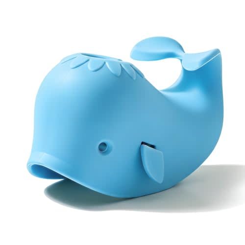 Bath Spout Cover for Bathtub - Protects Baby from Bumping Head During Bathing Time Baby Faucet Cover Universal Faucet Protective Cover Whale Design