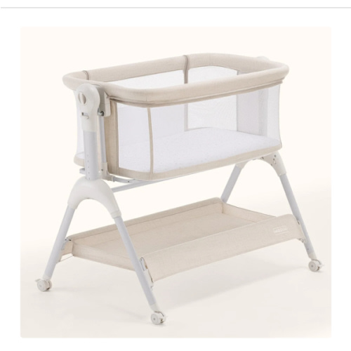 HARPPA Cuddly Sway | 3-in-1 Rocking Baby Bassinet & Bedside Sleeper with Anti-Reflux Mattress for Newborns | Attaches to Bed, Adjustable Height, Tool-Free Setup, Portable Wheels, CPSC Certified, Gentle Rocking Motion | Ideal for Infants, Safe Co-Sleeping