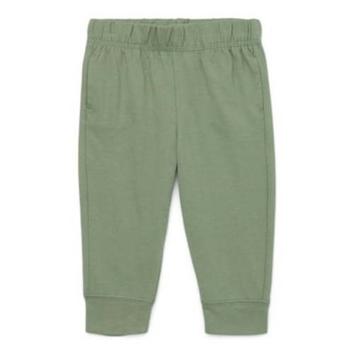 Garanimals Baby Jersey Solid Joggers, Sizes 0-24 Months