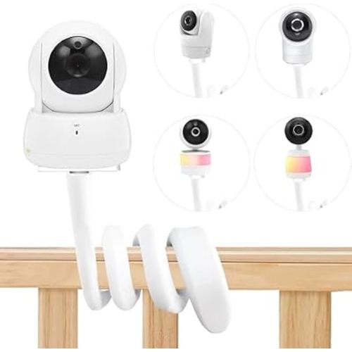 Flexible Baby Monitor Mount Stand Holder Compatible with VTech VM924/ 901/928HD /5263/5755/5764HD /7764HD/5766HD /5263/BM5254/ RM5755/Leapfrog LF920HD/RM7768HD/LF815HD/LF1726FHD Baby Cameras