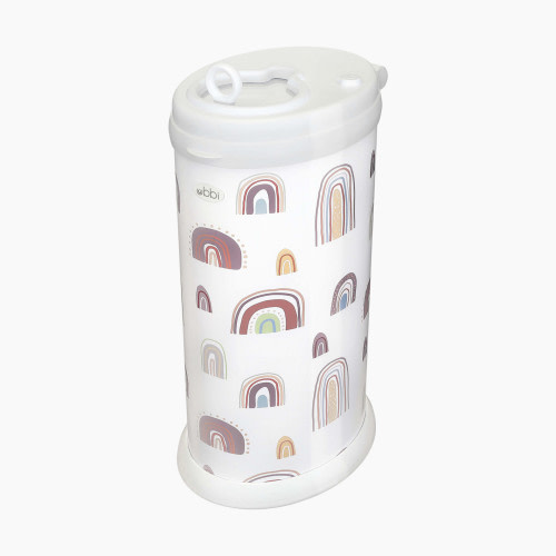 Ubbi Steel Diaper Pail - Rainbow