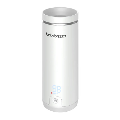 Travel and Portable Bottle Warmer | Baby Brezza (White)