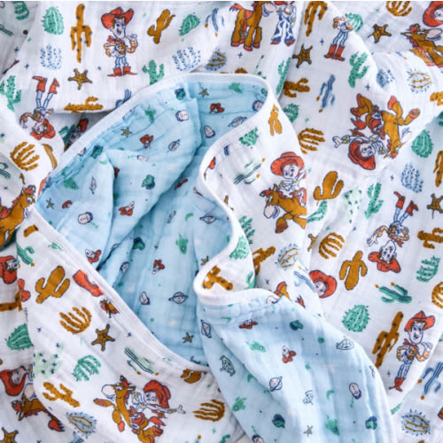 aden + anais Toy Story Cotton Muslin Baby Blanket