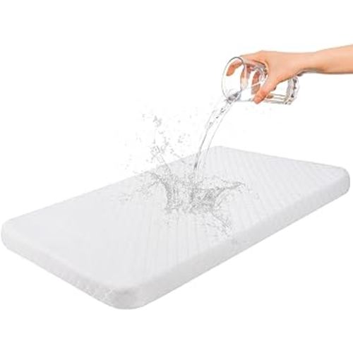 Baby Bassinet Mattress Topper Compatible with Mika Micky/Baby Delight/Pamo Babe/ANGELBLISS Bassinet, Breathable, Premium Foam, Rectangle Shaped, 20" x 33" x 2''