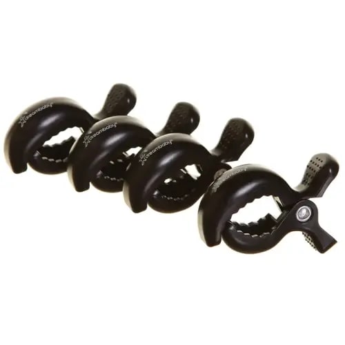 Dreambaby Stroller Clips 4pk Black | Baby Bunting AU
