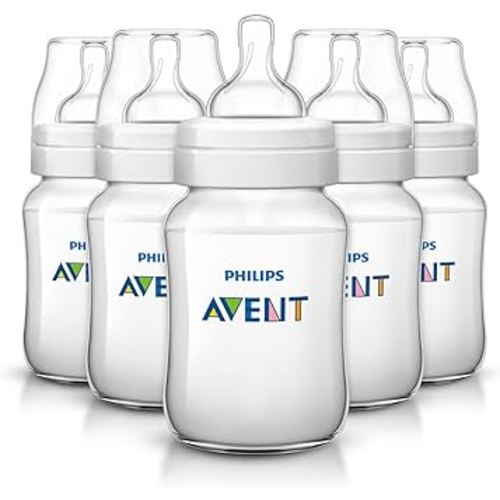 Philips Avent Classic Plus Baby Bottles, 9 Ounce (5 Pack)
