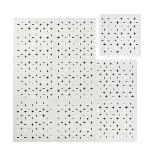 Expandable Foam Tile Play Mat, Criss Cross