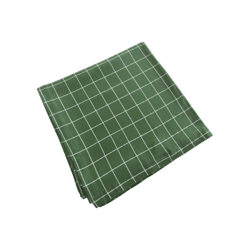 Stretch Swaddle Blanket, Basil Windowpane