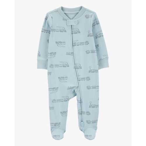 Baby Train 2-Way Zip Sleep & Play Pajamas - Carter's | Carter's