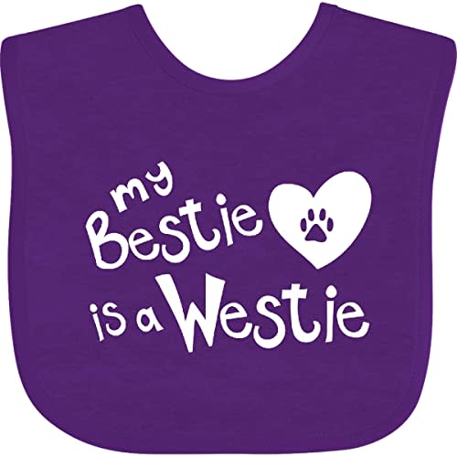 inktastic Bestie Westie Baby Bib