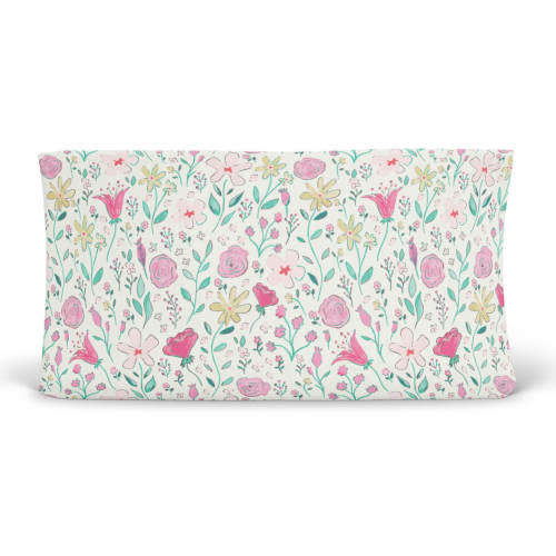 Paris Petals Changing Pad Cover