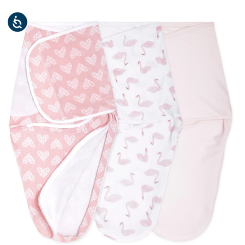 aden + anais Briar Rose Baby Cotton Easy Swaddle