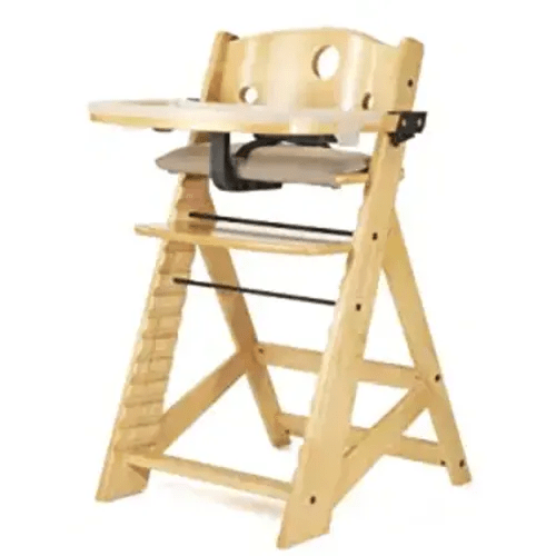Keekaroo Height Right High Chair with Tray, Natural