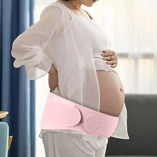 Mkndvns Maternity Support Belt Adjustable Belly Band With For Pregnancy And Postpartum Casual Trendy Cozy