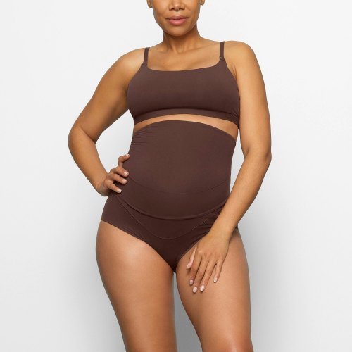 FITS EVERYBODY MATERNITY PUMPING SCOOP BRALETTE | COCOA | SKIMS